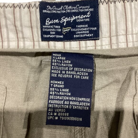 Eddie Bauer Linen Blend Drawstring Pants - Picture 6 of 7